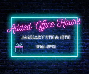 Added Office Hours