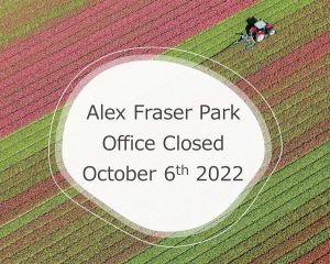 Office Closed October 6th