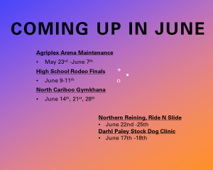 Coming Up June!